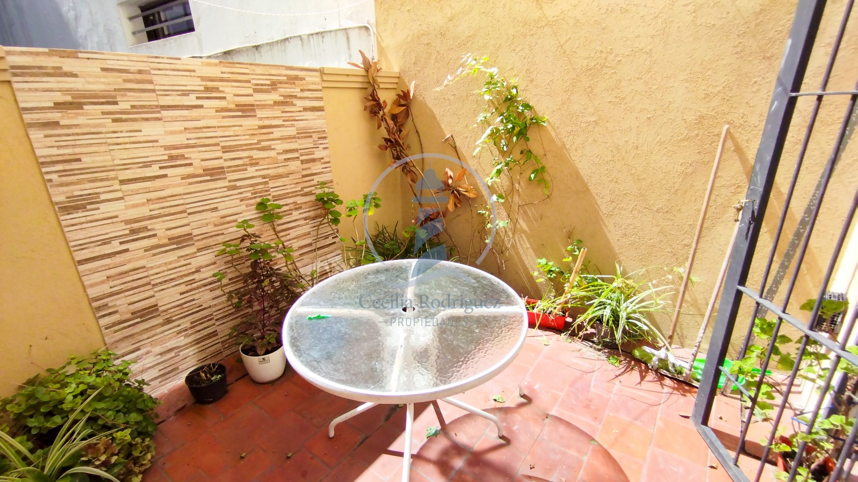 Departamento de 2 amb. con balcon y patio - Muy Luminoso