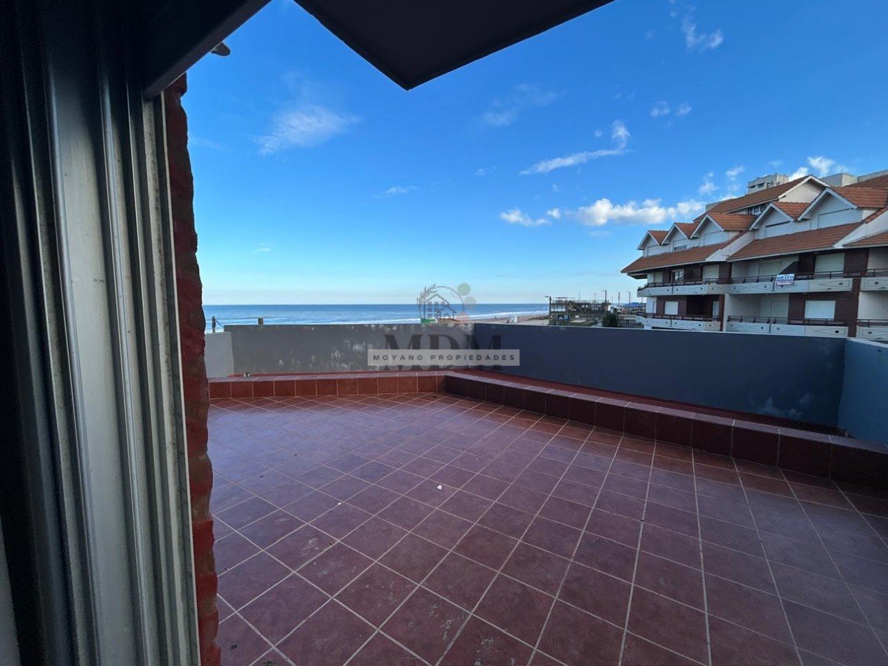 Departamento con Terraza y Vista al Mar en Paseo 104 y Costanera