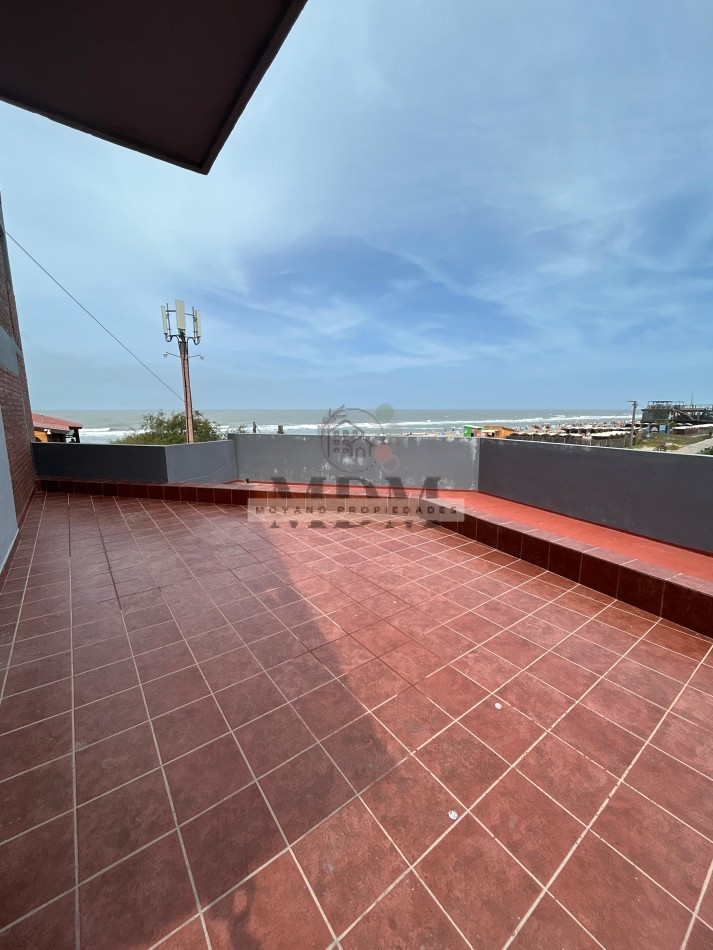 Departamento con Terraza y Vista al Mar en Paseo 104 y Costanera
