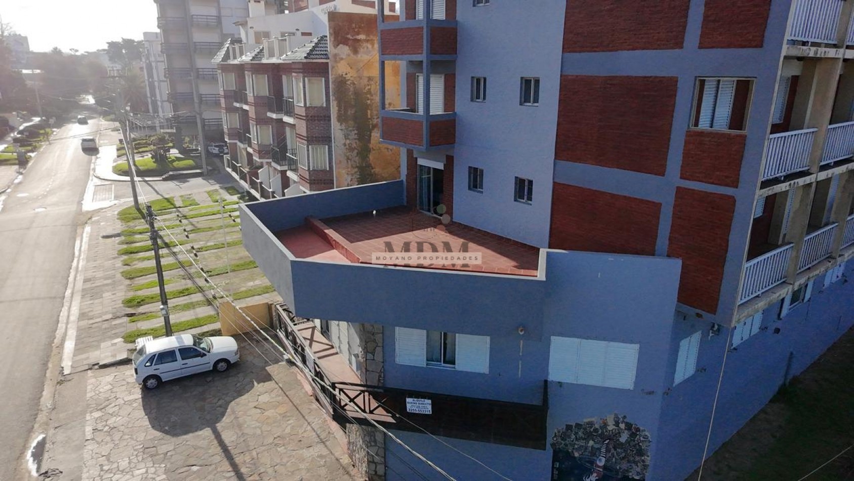 Departamento con Terraza y Vista al Mar en Paseo 104 y Costanera