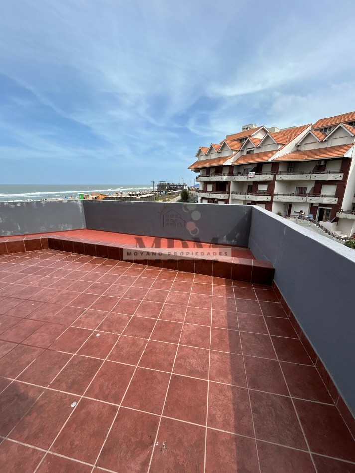 Departamento con Terraza y Vista al Mar en Paseo 104 y Costanera