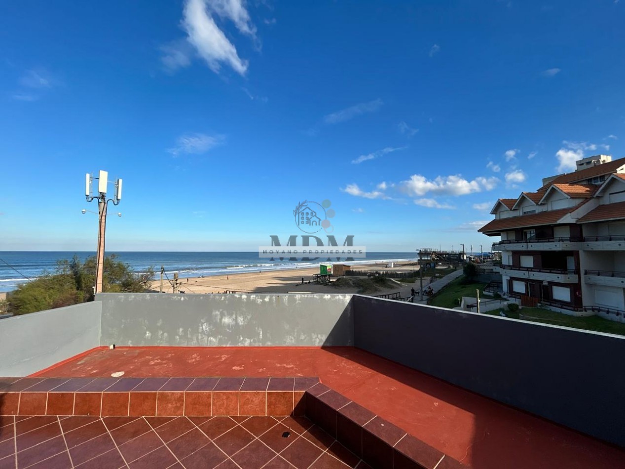Departamento con Terraza y Vista al Mar en Paseo 104 y Costanera